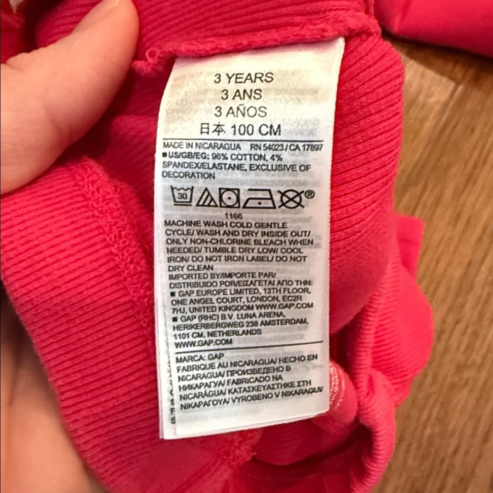 Baby GAP Pink Long Sleeve Top and Pants Set - Picture 9 of 9